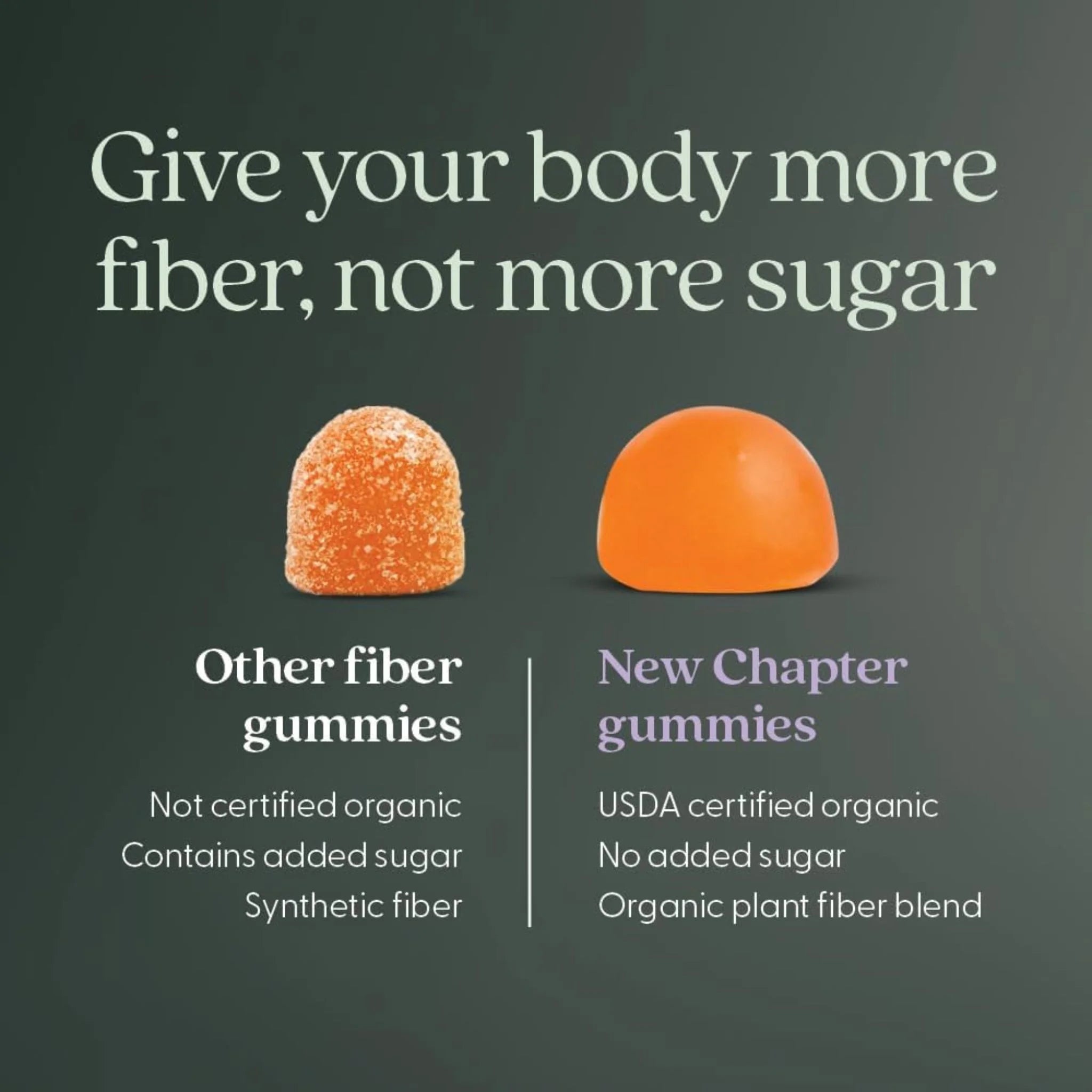 New Chapter Organic Fibre Gummies, 60 Gummies - Nature's Source Inc
