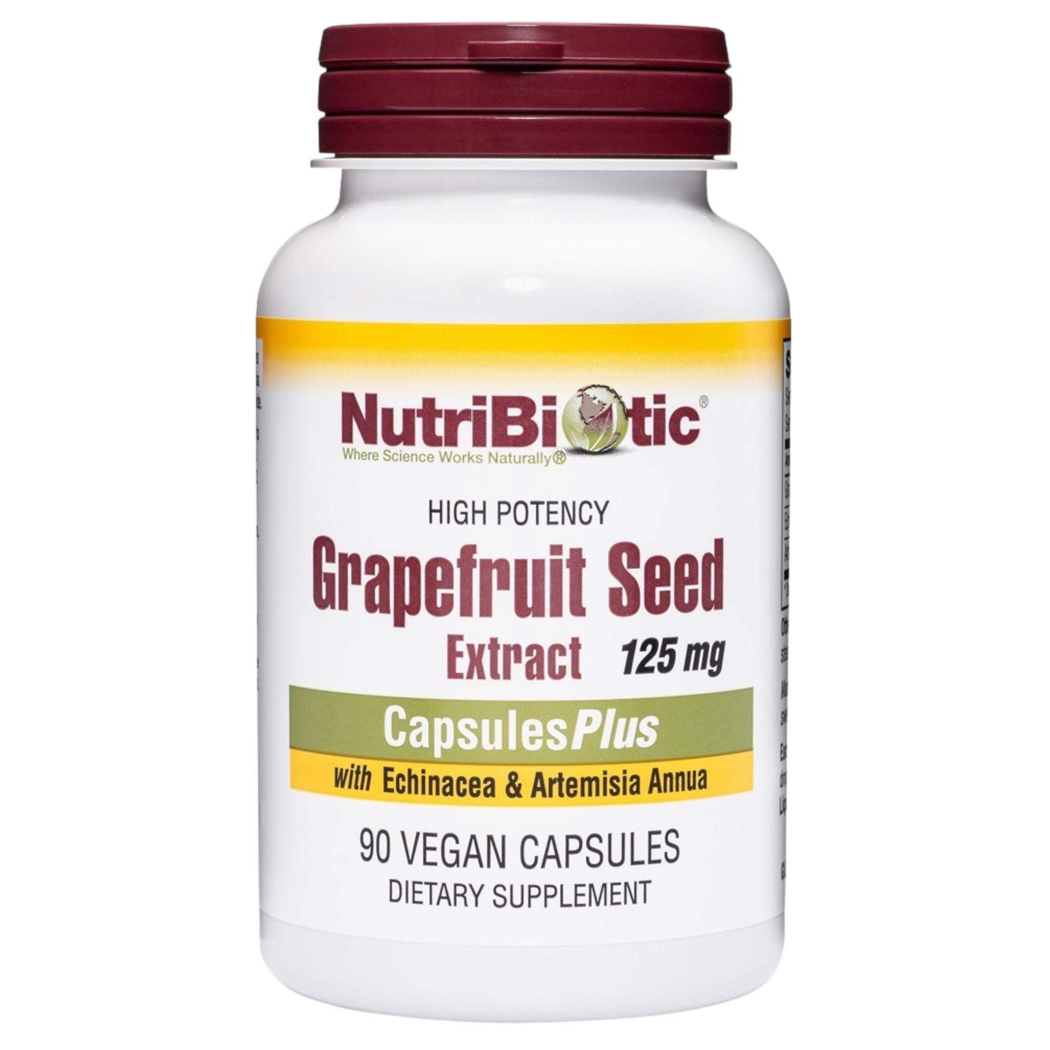 Grapefruit Seed Extract CapsulesPlus 90 Vegan Capsules - Nature's Source Inc