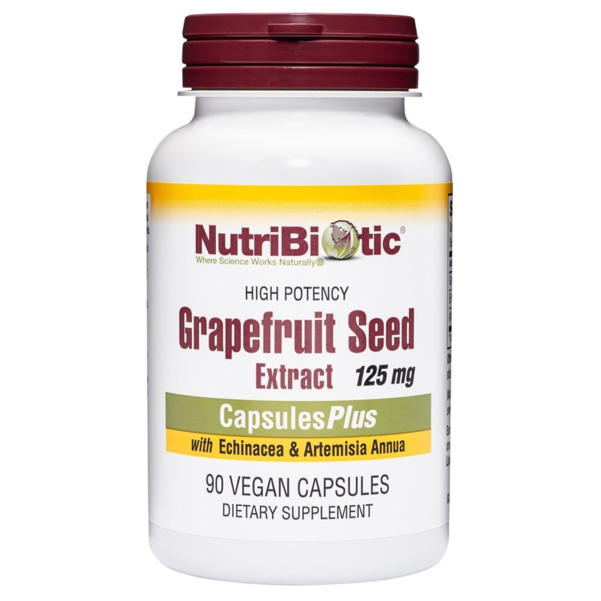 Grapefruit Seed Extract CapsulesPlus 90 Vegan Capsules - Nature's Source Inc