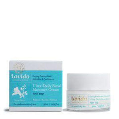 Lavido Ultra-Daily Facial Moisture Cream 50ml - Moisturizes the Skin, Balances the Skinâ€™s Oil Production and pH Levels, Reduces Skin Lines and Pores