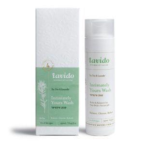 Lavido Intimately Yours Wash 250ml - Antibacterial Properties, Supports Healthy Microbiome, Supports Vaginal pH, Probiotic and Antiseptic