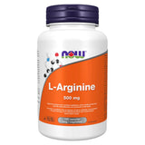 Now L - arginine 500mg 100 Capsules - Supports Urea Metabolism and Excretion, Promotes Muscle Protein Synthesis, Important Precursor of Nitric Oxide (NO) - Nature's Source Inc