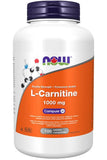Now L - Carnitine 1000mg 100 Tablets - Helps to Reduce Muscle Soreness, Fitness Support, Transports Fatty Acids, Boosts Cellular Energy - Nature's Source Inc