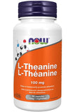 Now L - Theanine 100mg 90 Capsules - Promotes Relaxation, Manages Stress, Healthy Vascular Function - Nature's Source Inc