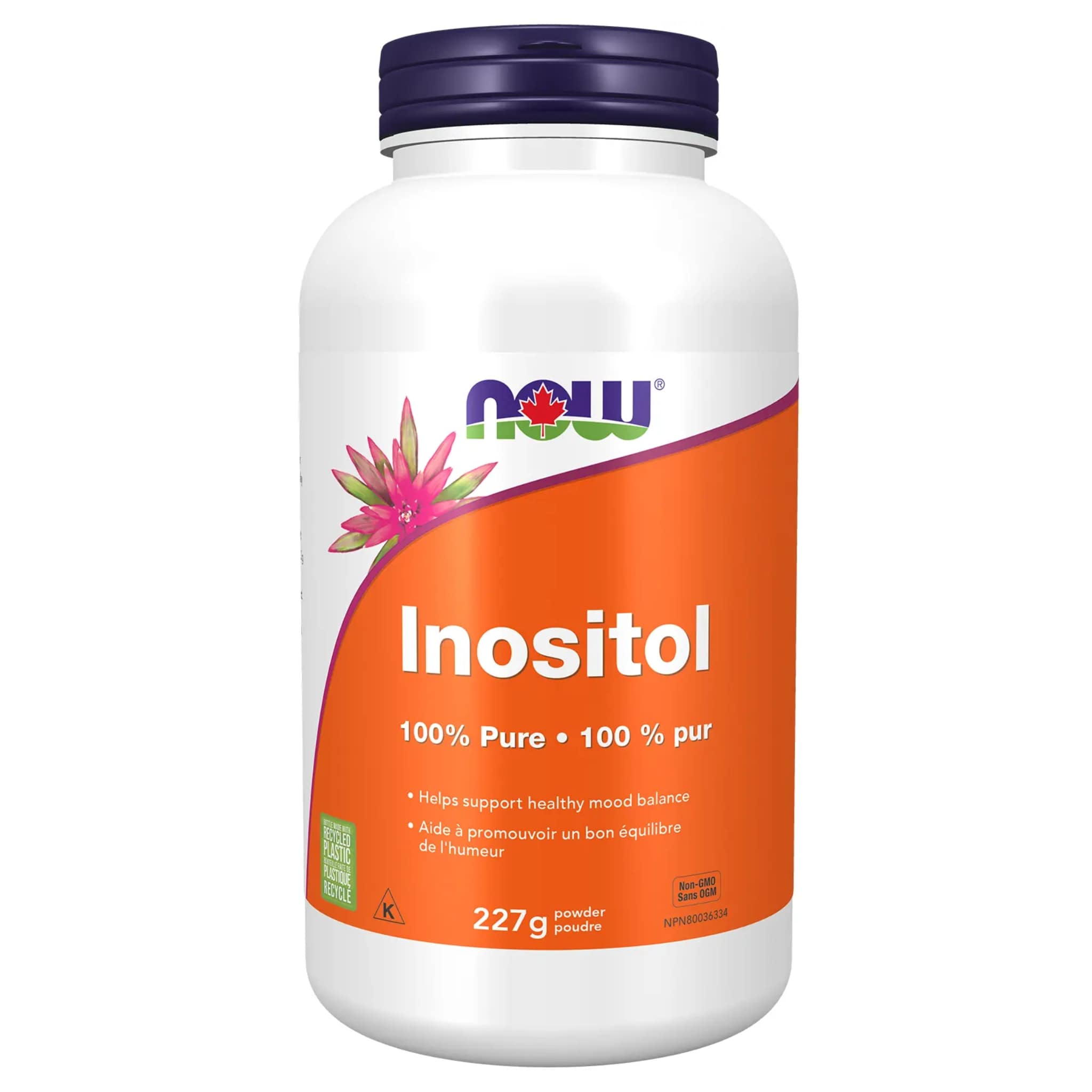 NOW Inositol Powder 227g - Nature's Source Inc