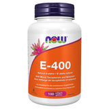 NOW E - 400 Mixed Tocopherols with Selenium 100 Softgels - Nature's Source Inc