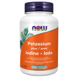 NOW Potassium plus Iodine 225mcg 180 Tablets - Nature's Source Inc