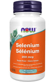 Now Selenium 200mcg 90 Capsules - Yeast Free Dietary Supplement, Antioxidant, Maintains Healthy Body Cells and Tissues - Nature's Source Inc