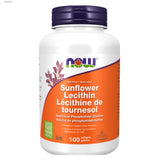 NOW Sunflower Lecithin 1200mg 100 Softgels - Nature's Source Inc