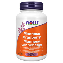 Now Mannose Cranberry 90 Vegan Capsules