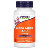 NOW Alpha Lipoic Acid 250mg 60 Vegetable Capsules - Nature's Source Inc
