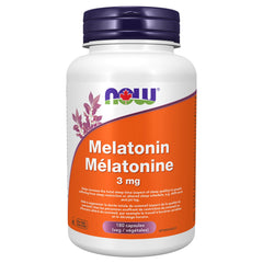 NOW Melatonin 3mg 180 Vegetable Capsules