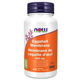 NOW Eggshell Membrane NEM® 500mg 60 Vegetable Capsules - Nature's Source Inc