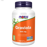 NOW Graviola 500mg 100 Vegetable Capsules - Nature's Source Inc