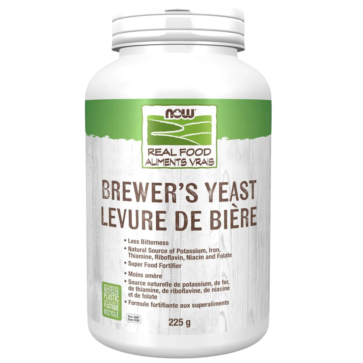 NOW Brewer's Yeast Powder 225g - Nature's Source Inc