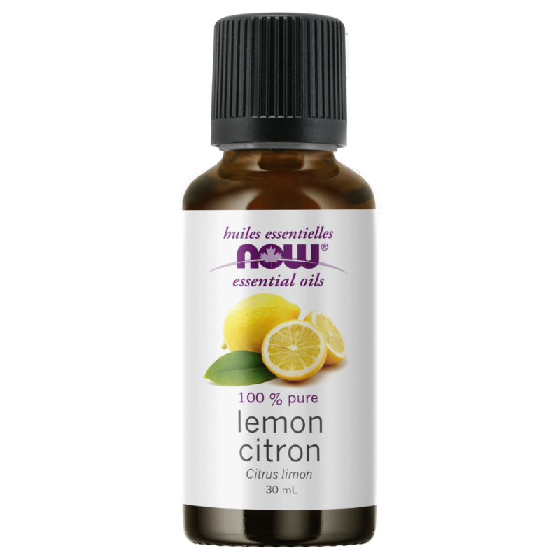 Now Essential Oils 100% Pure Lemon (Citrus limon) 30 ml