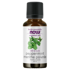 Now Essential Oils 100% Pure Peppermint Oil (Mentha piperita) 30 ml