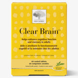 New Nordic Clear Brain 60 Coated Tablets - Nature's Source Inc