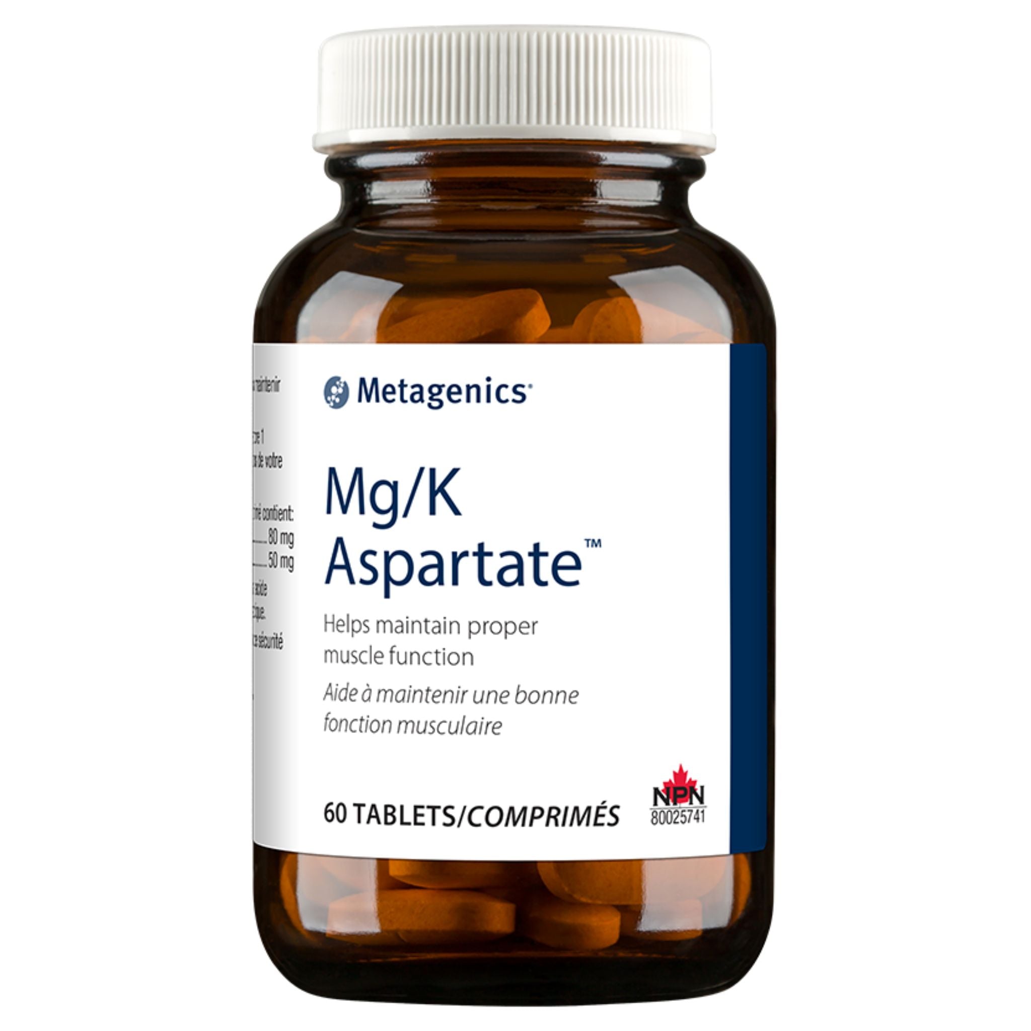 Metagenics Mg/K Aspartate 60 Tablets - Nature's Source Inc