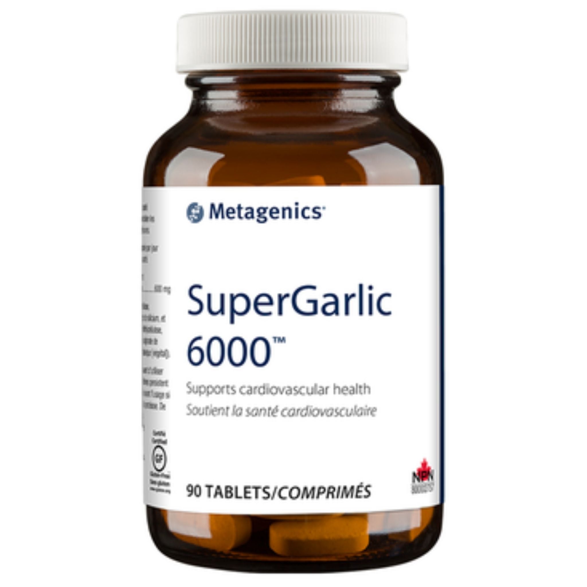Metagenics SuperGarlic 6000 90 Tablets - Nature's Source Inc