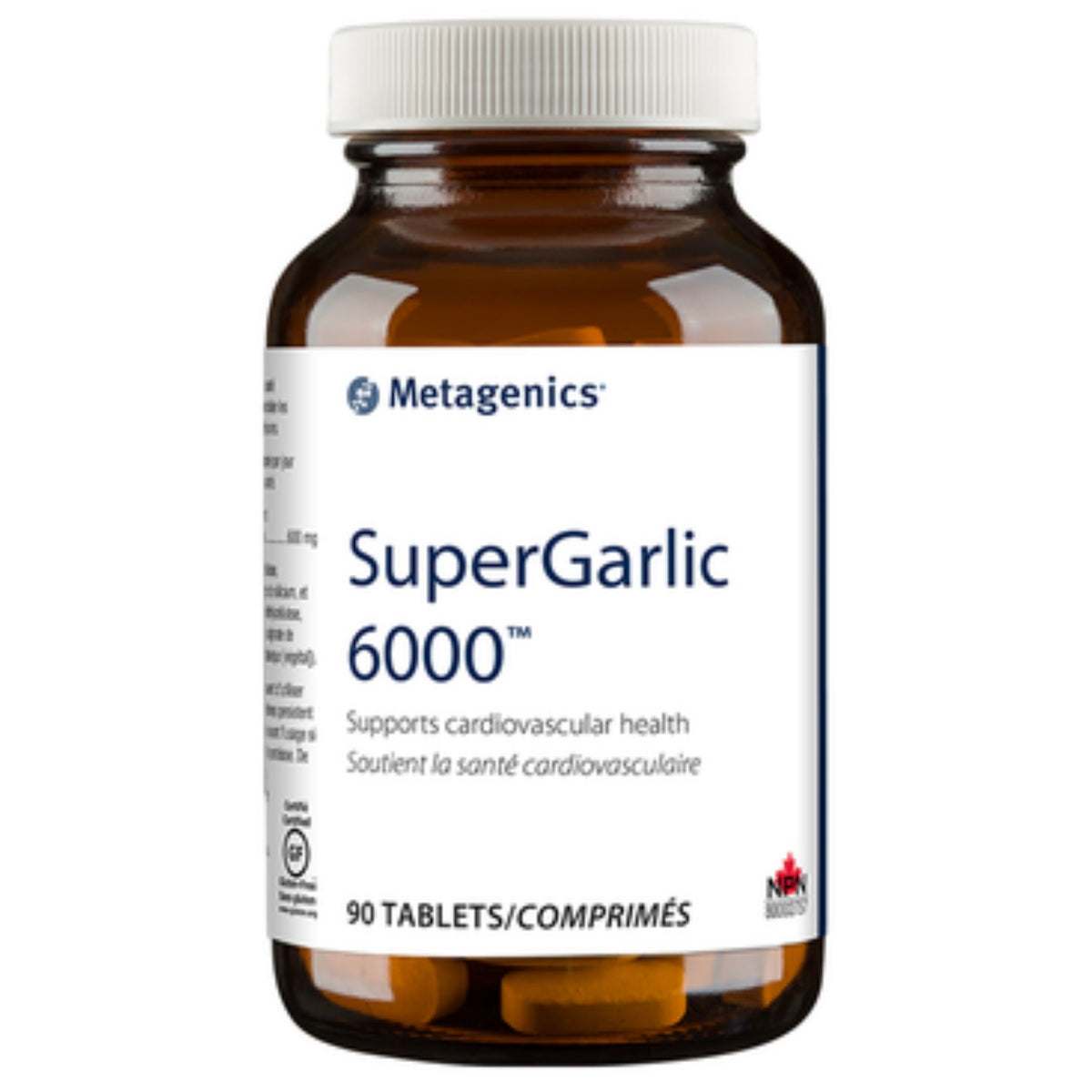 Metagenics SuperGarlic 6000 90 Tablets - Nature's Source Inc