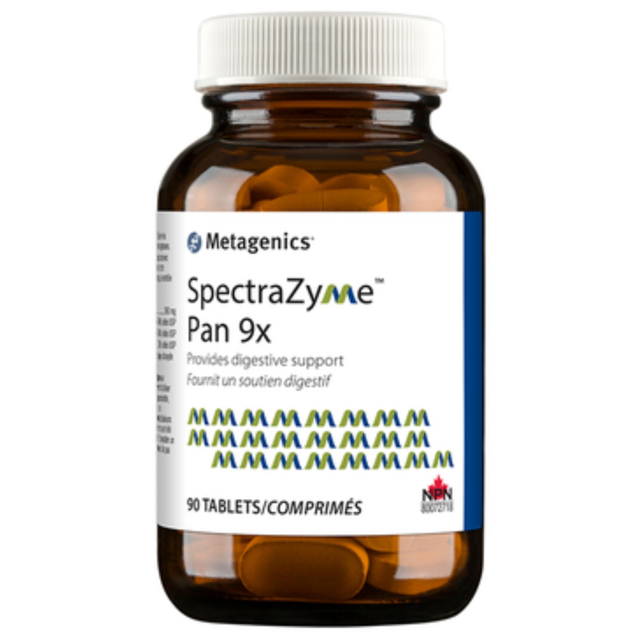 Metagenics Spectrazyme 9x 90 Tablets - Nature's Source Inc