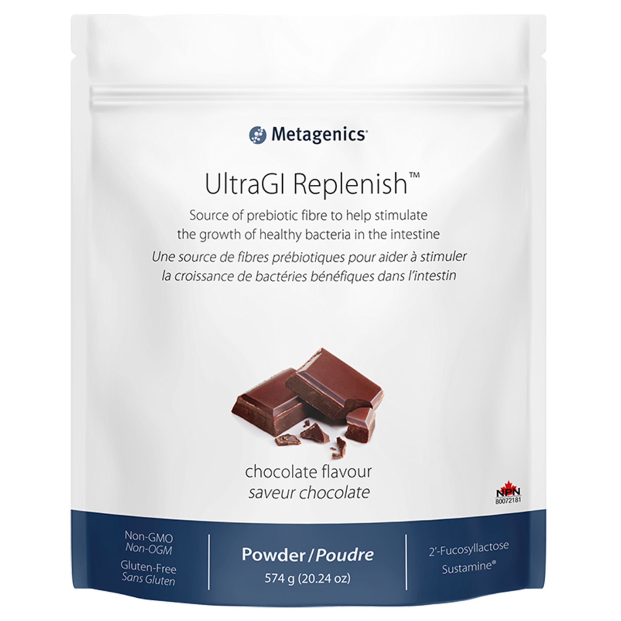 Metagenics Ultra GI Replenish Chocolate 574g - Nature's Source Inc