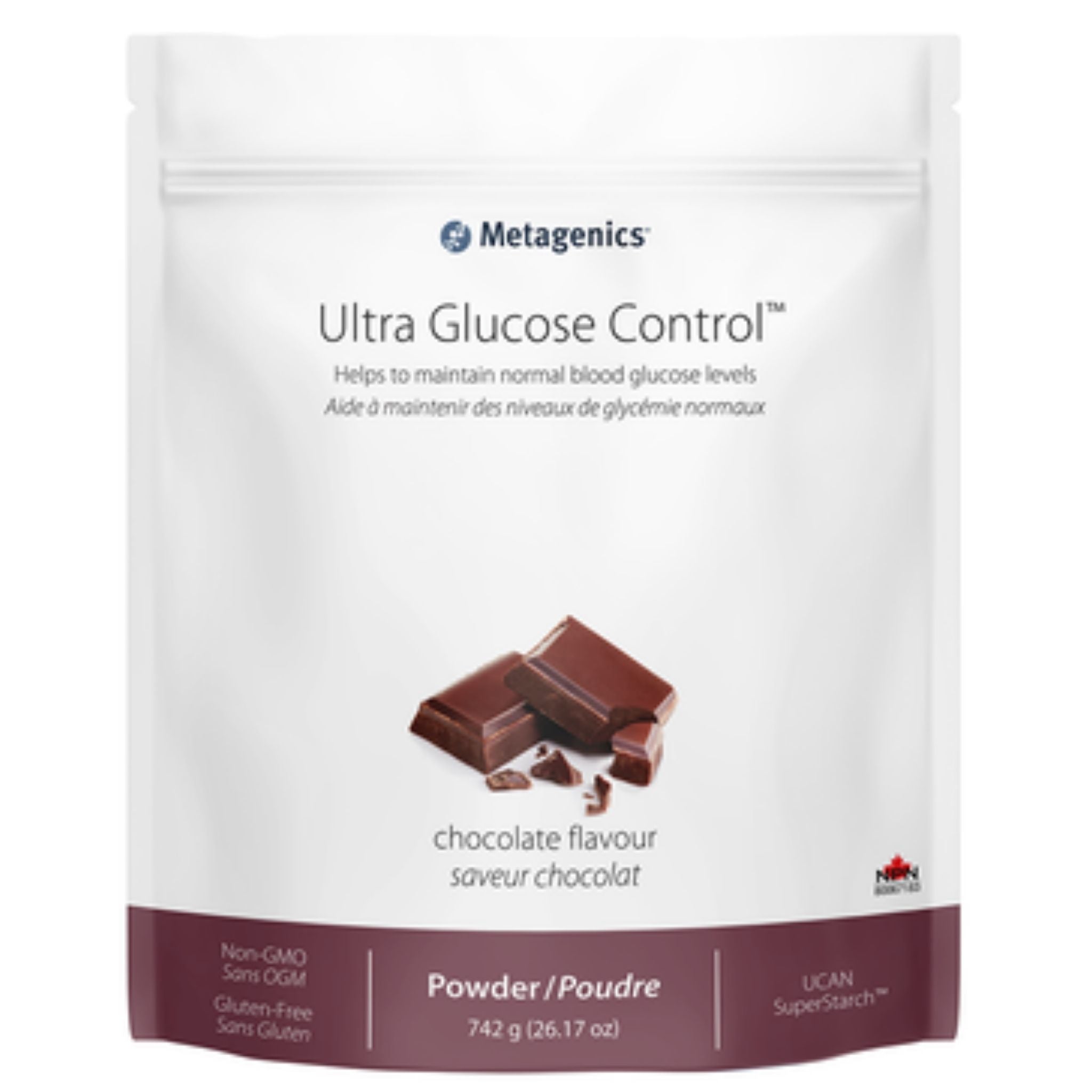 Metagenics Ultra Glucose Chocolate 742g - Nature's Source Inc