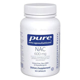 Pure Encapsulations NAC 600mg 180 Veg - Caps - Nature's Source Inc