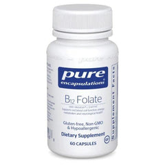 Pure Encapsulations B12 Folate 60 Veg-Caps