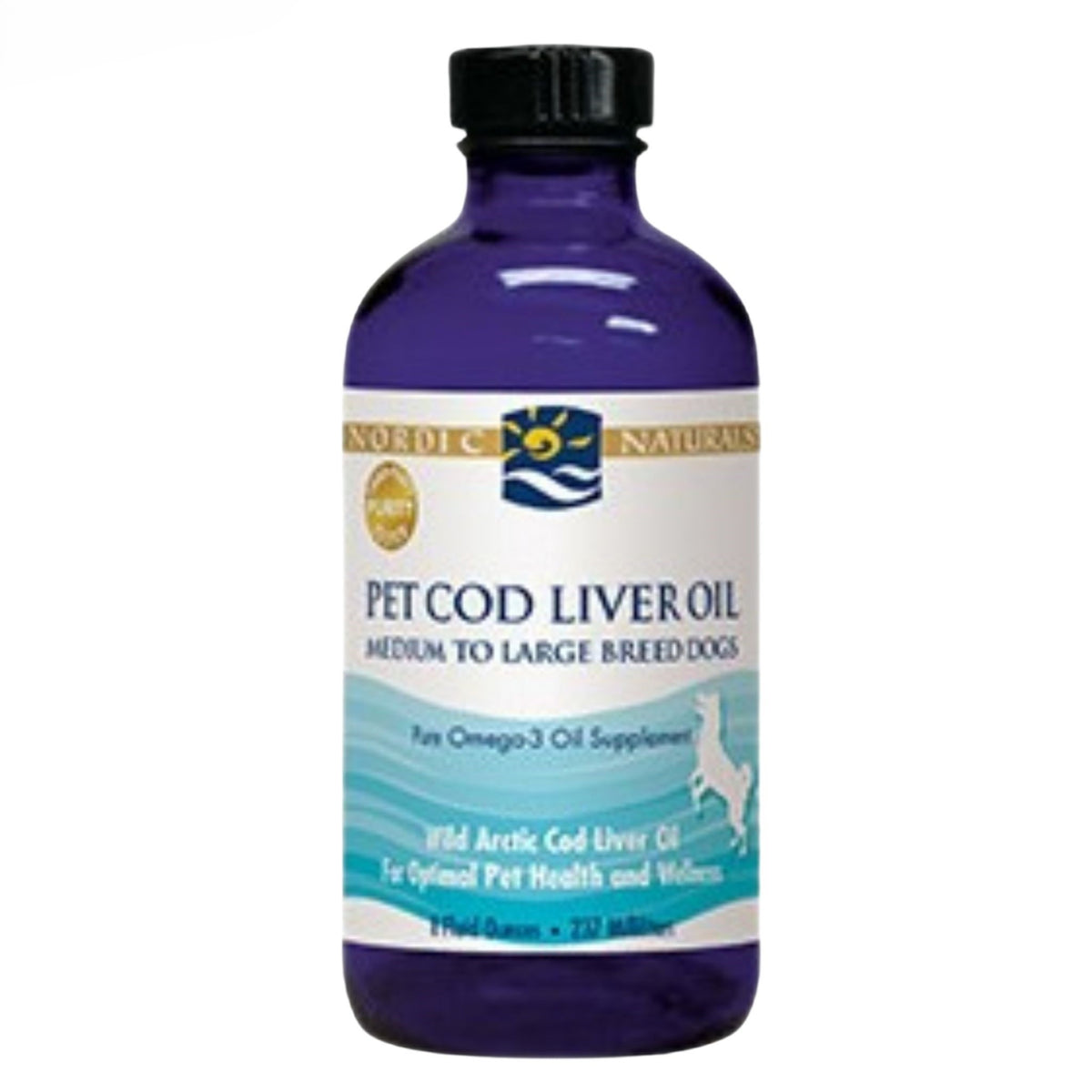 Nordic Naturals Pet Cod Liver Oil Unflavoured 237ml - Nature's Source Inc