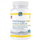 Nordic Naturals ProOmega 2000 Lemon Flavour 60 Softgels - Nature's Source Inc