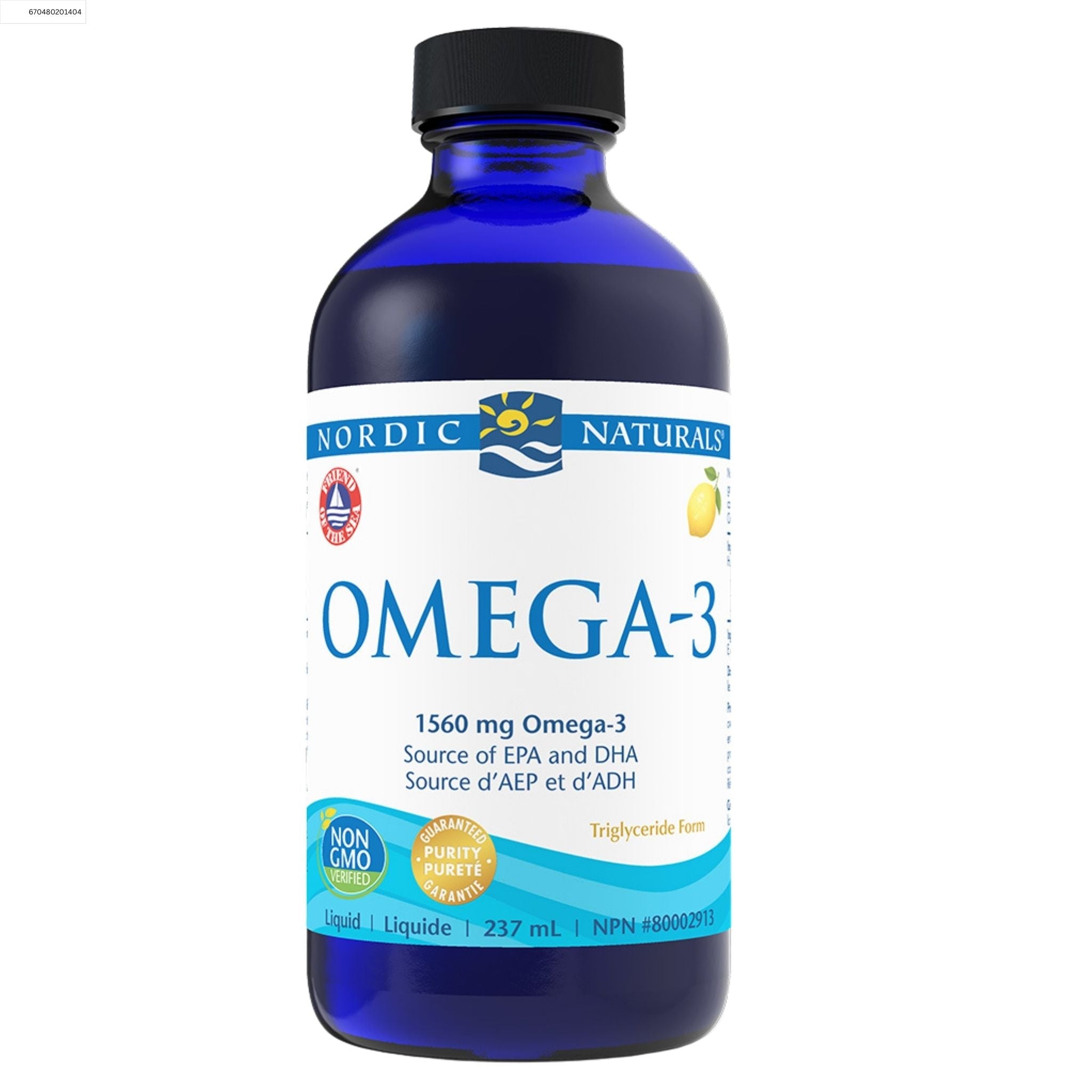 Nordic Naturals Omega 3 Lemon 237ml - Nature's Source Inc