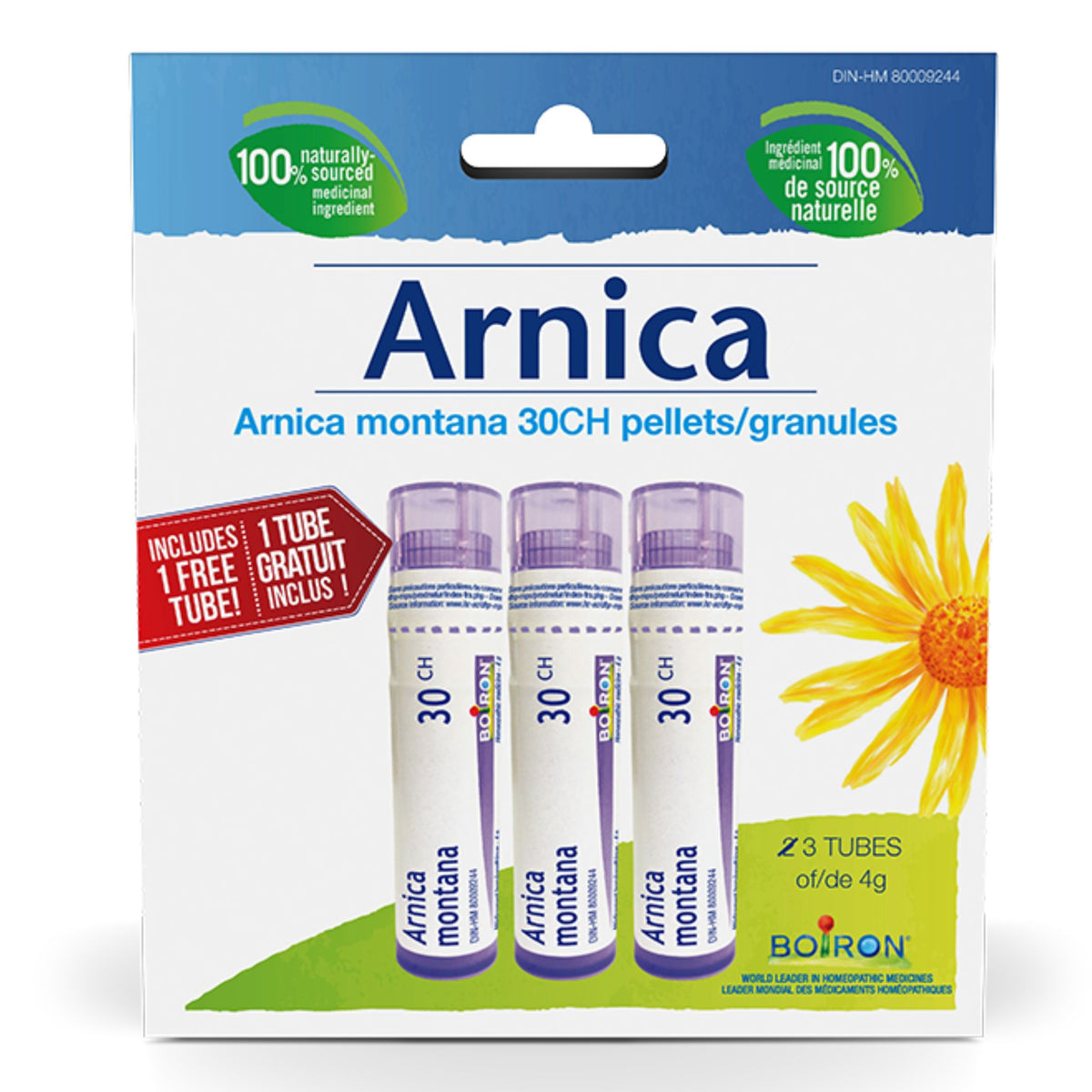 Boiron Arnica Montana 30CH Blister 3 Pack - Nature's Source Inc