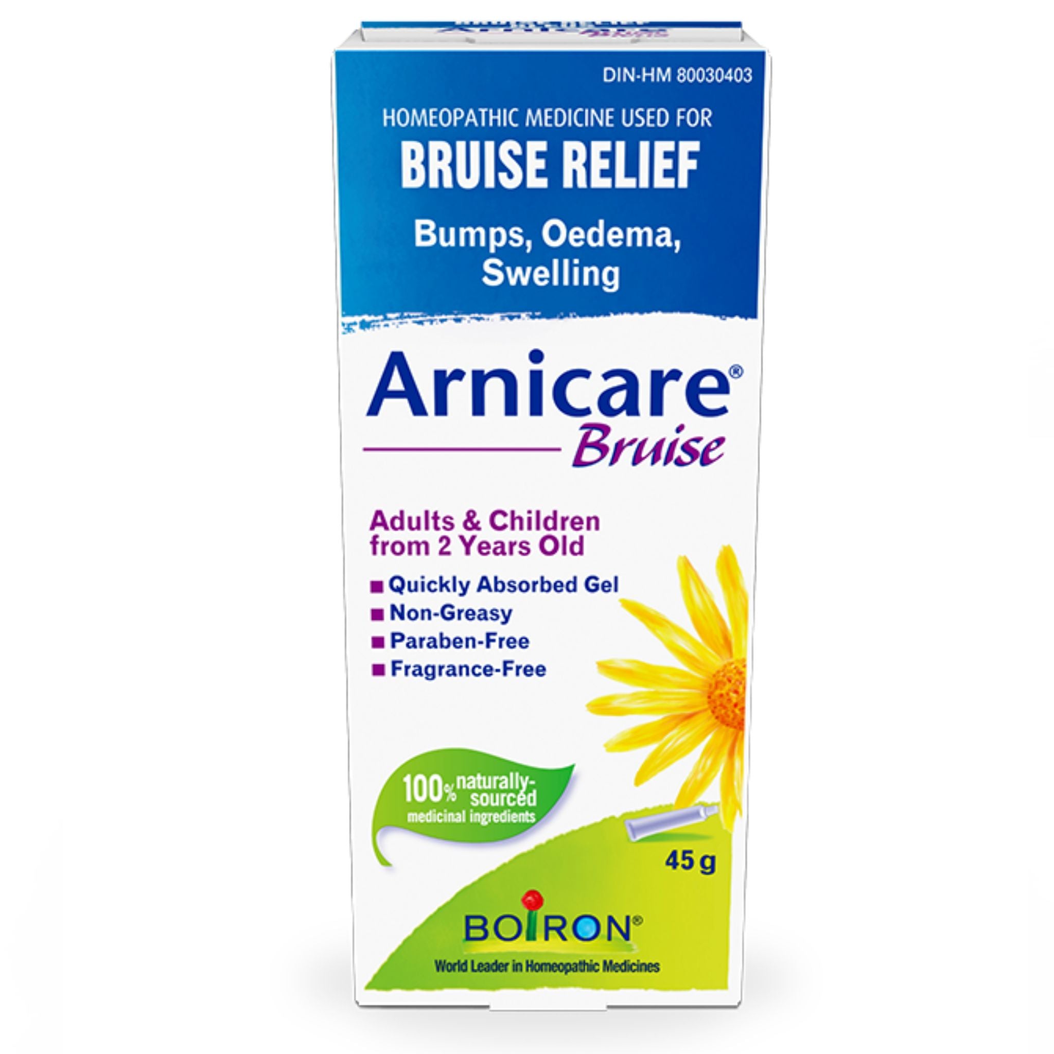 Boiron Arnicare Bruise Homeopathic Medicine - 45g - Nature's Source Inc