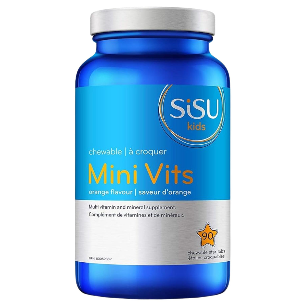 Sisu Kids Mini Vits 90 Chewable Tablets - Nature's Source Inc
