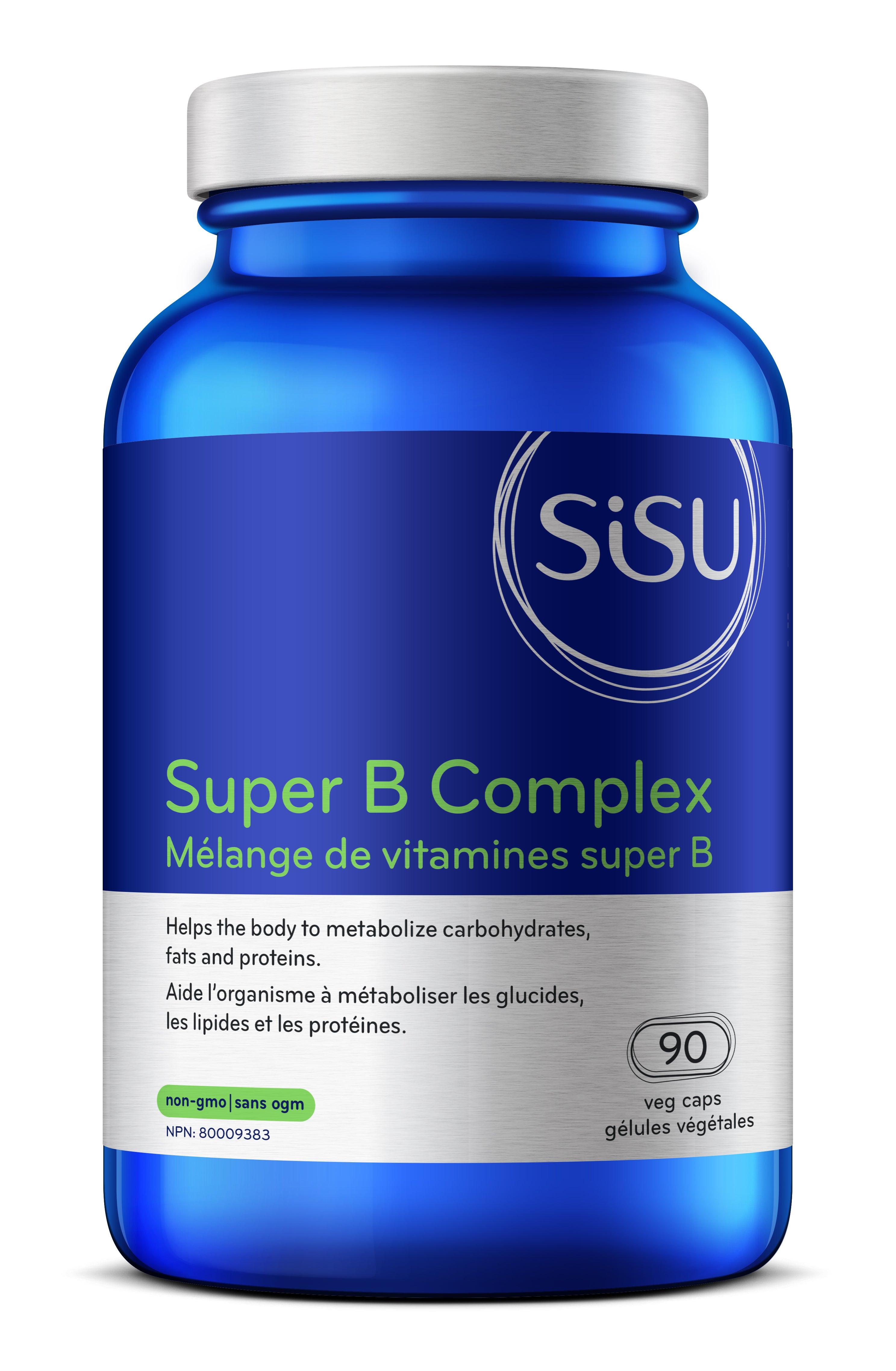 Sisu Super B Complex 90 Veg Capsules