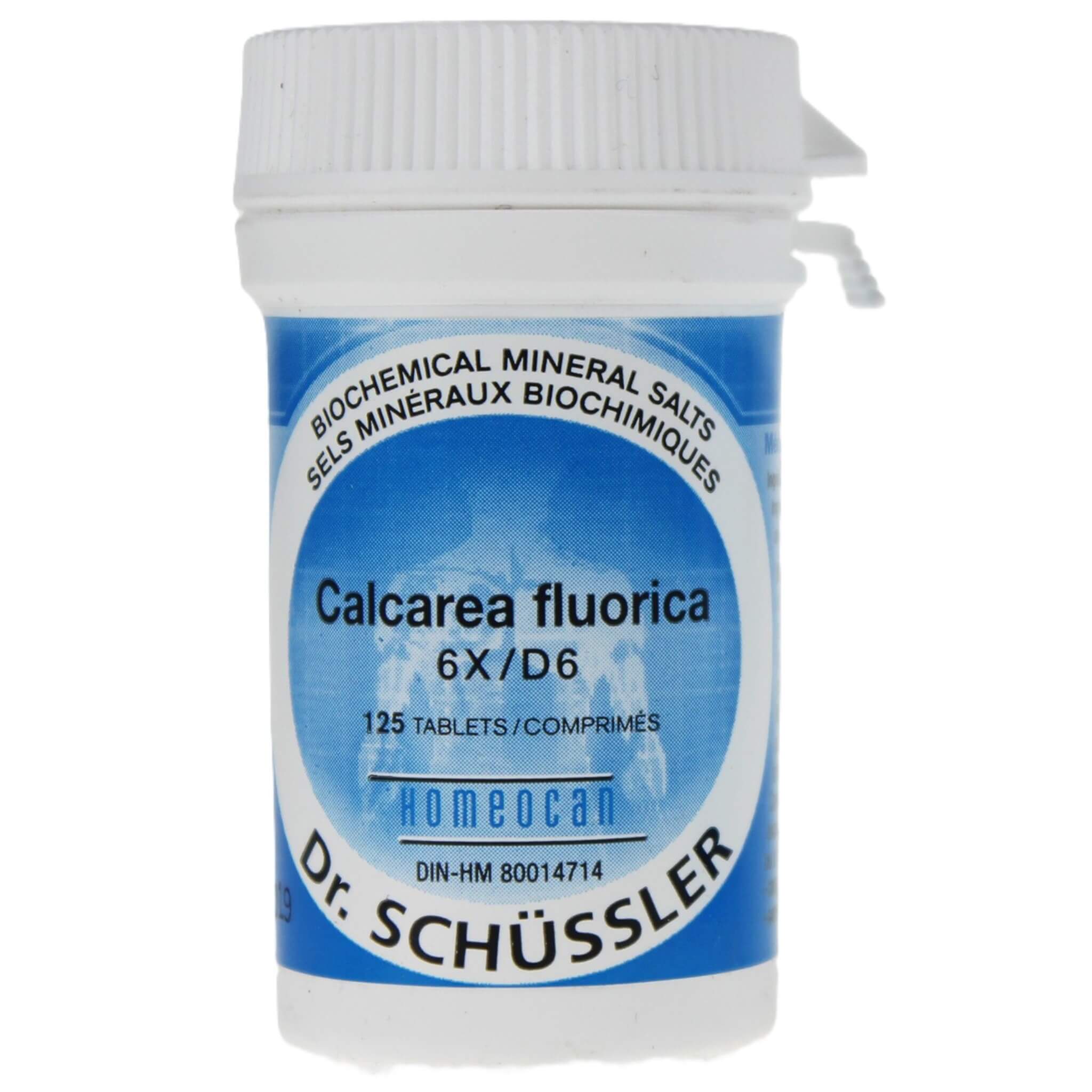 Homeocan Calcarea Fluorica 6X 125 Tablets