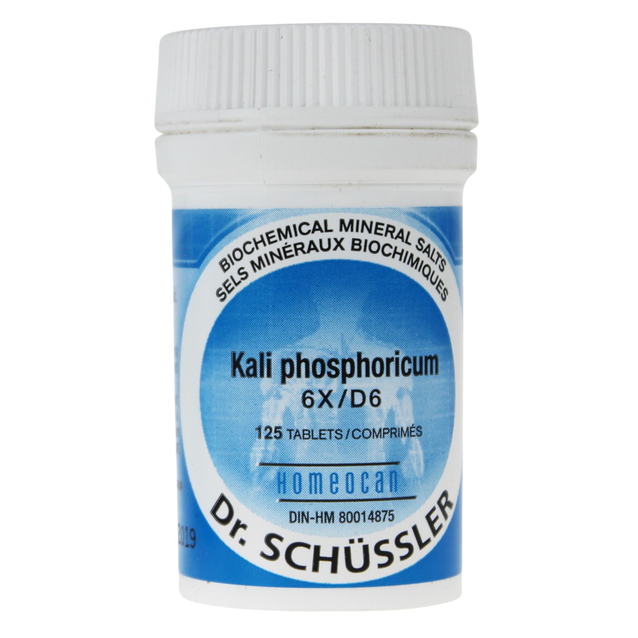 Homeocan Kalium Phosphoricum 6X 125 Tablets - Nature's Source Inc