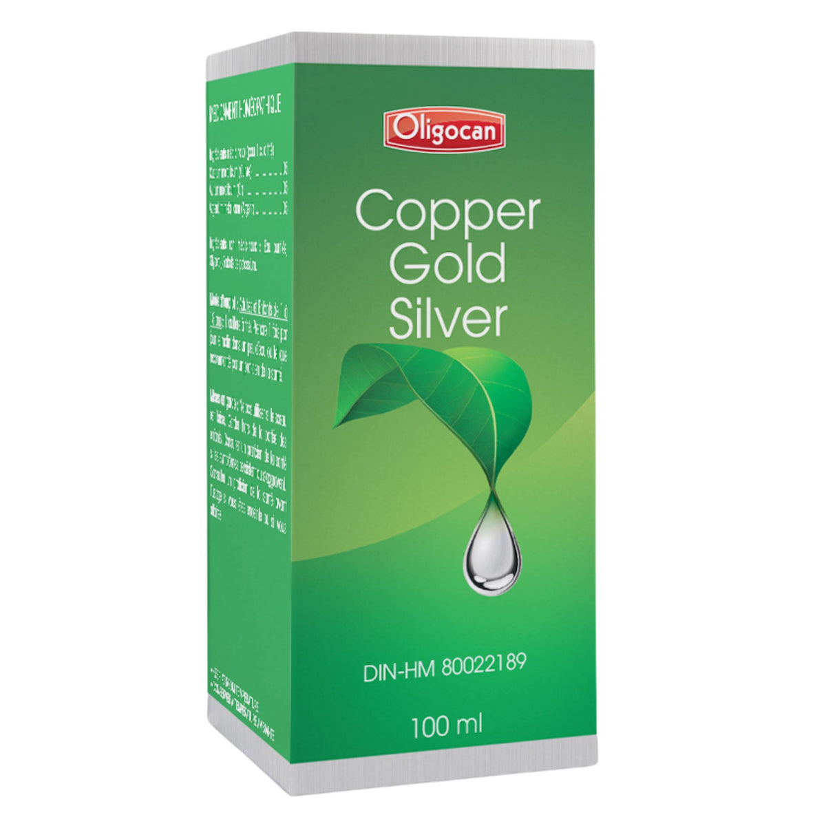 Homeocan Copper - Gold - Silver Trace Minerals 100ml - Nature's Source Inc