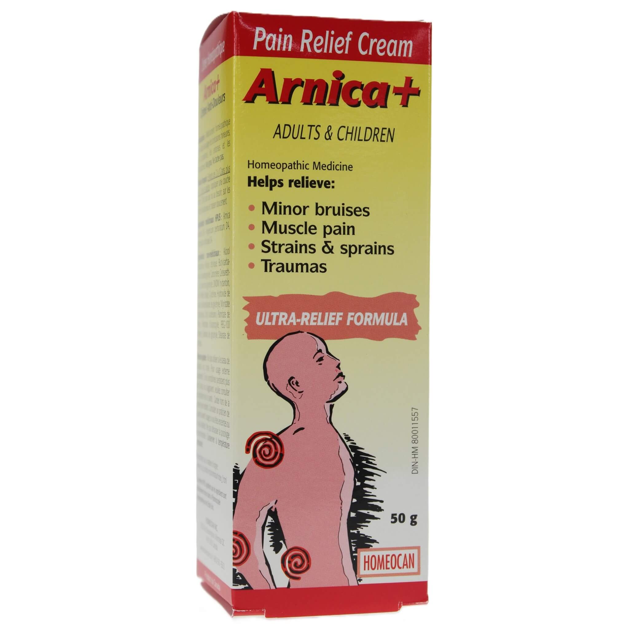 Homeocan Arnica + Pain Relief Cream 50g