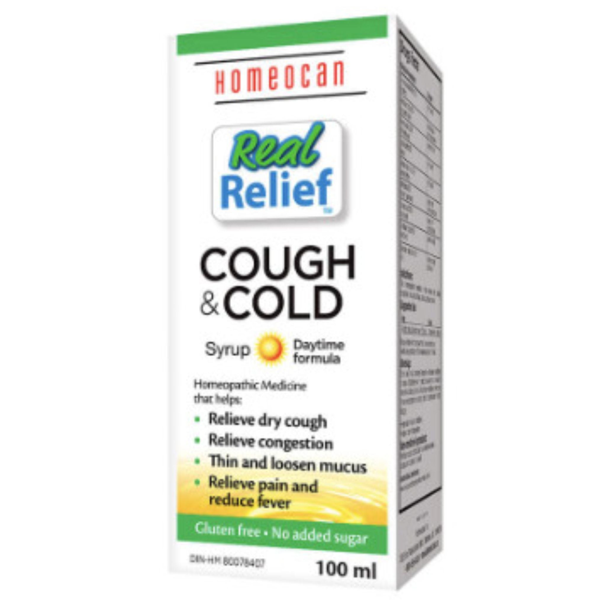 Homeocan Cough & Cold Syrup 100ml - Nature's Source Inc