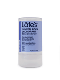 Lafe's Body Care Natural Crystal Rock Push - Up Stick Deodorant - 120 gm - Nature's Source Inc