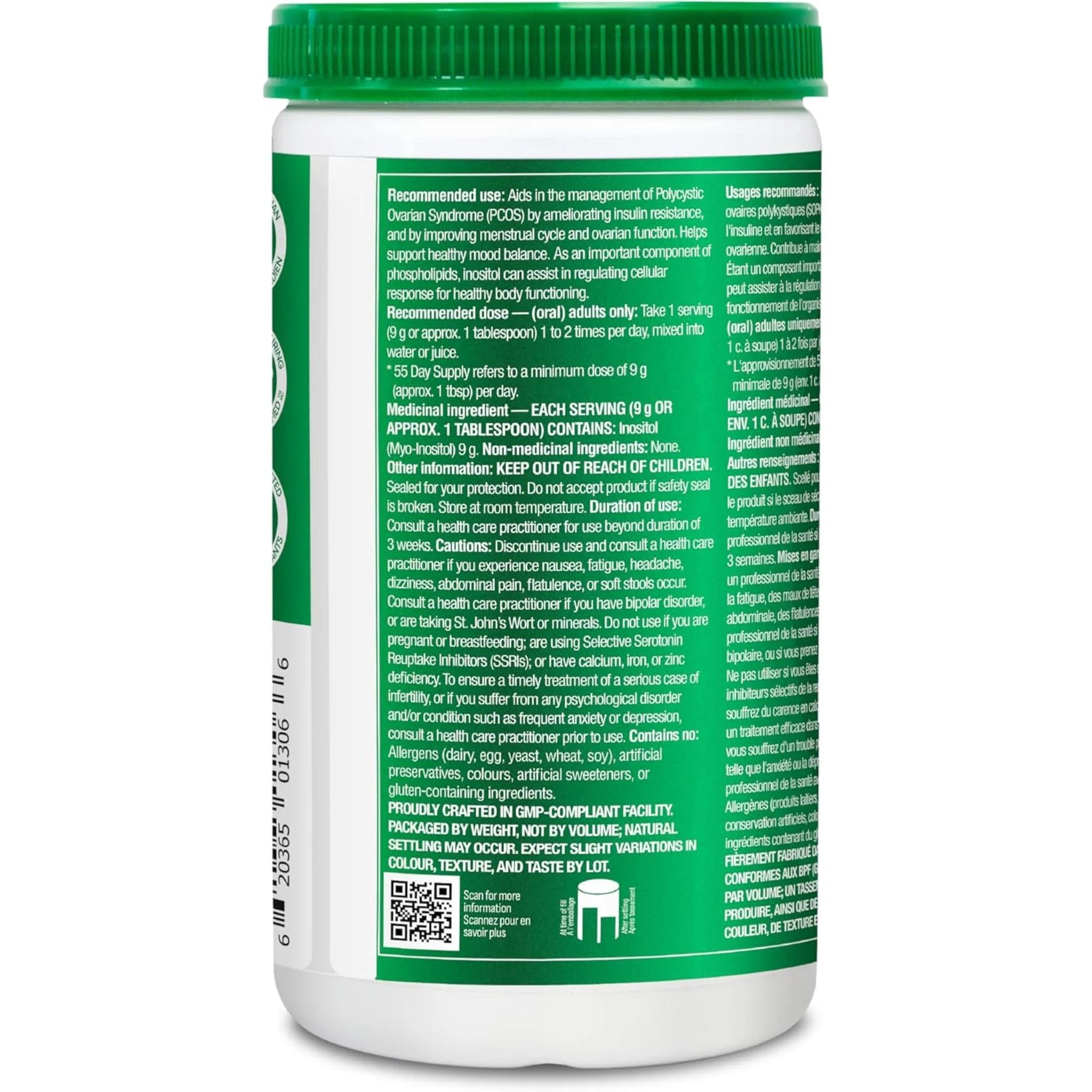Organika Myo - Inositol Powder 500g