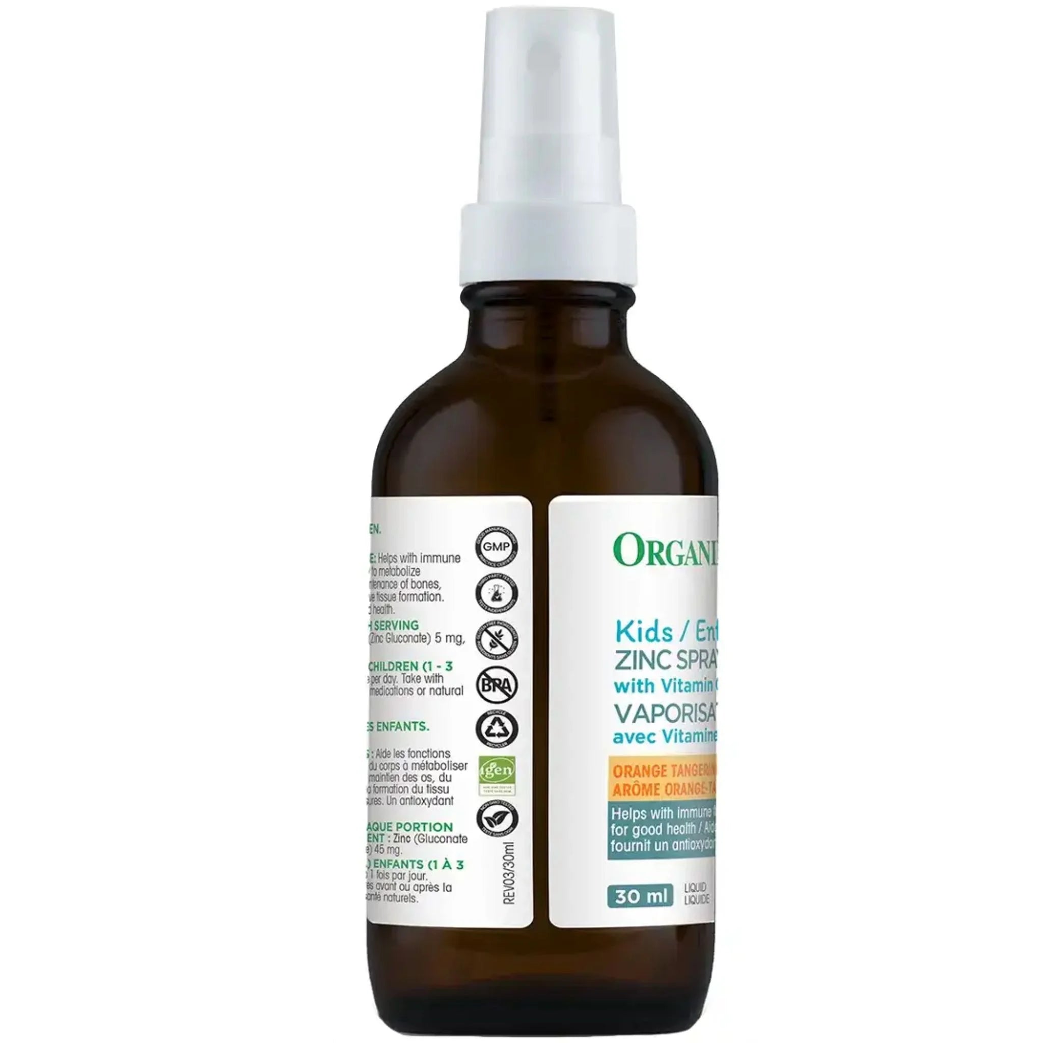 Organika Kids Zinc Spray with Vitamin C 30ml