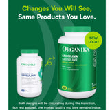 Organika Spirulina 1000mg Tablets - Nature's Source Inc