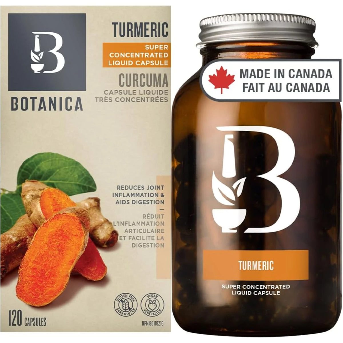 Botanica Turmeric 120 Capsules