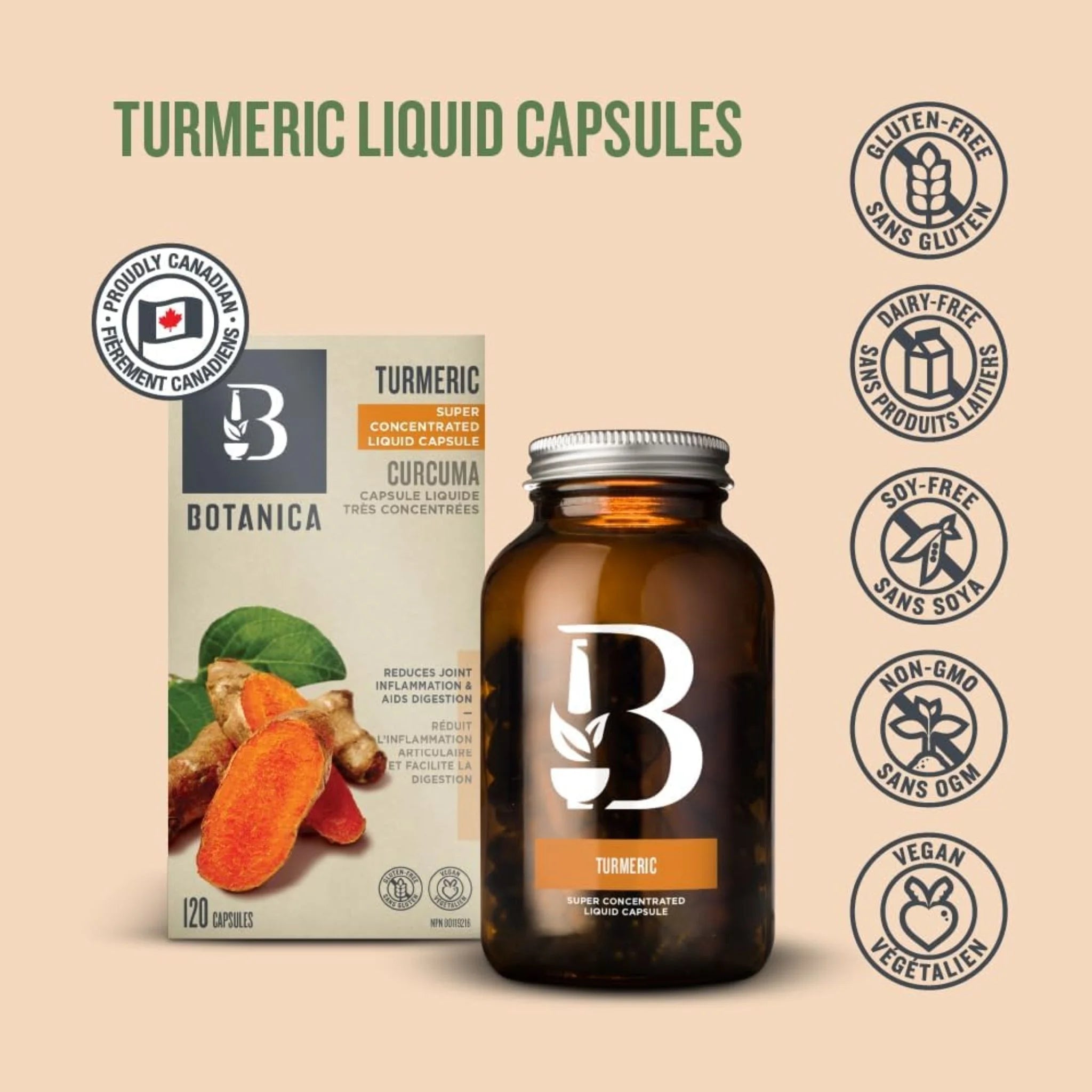 Botanica Turmeric 120 Capsules