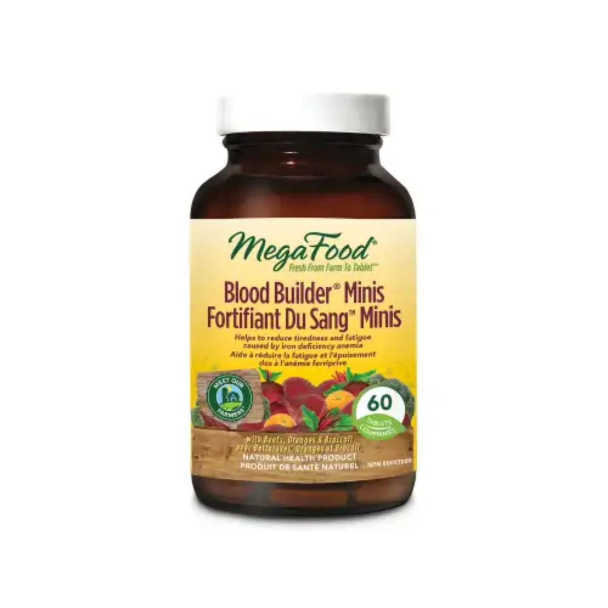 MegaFood Blood Builder Minis 60 Tablets