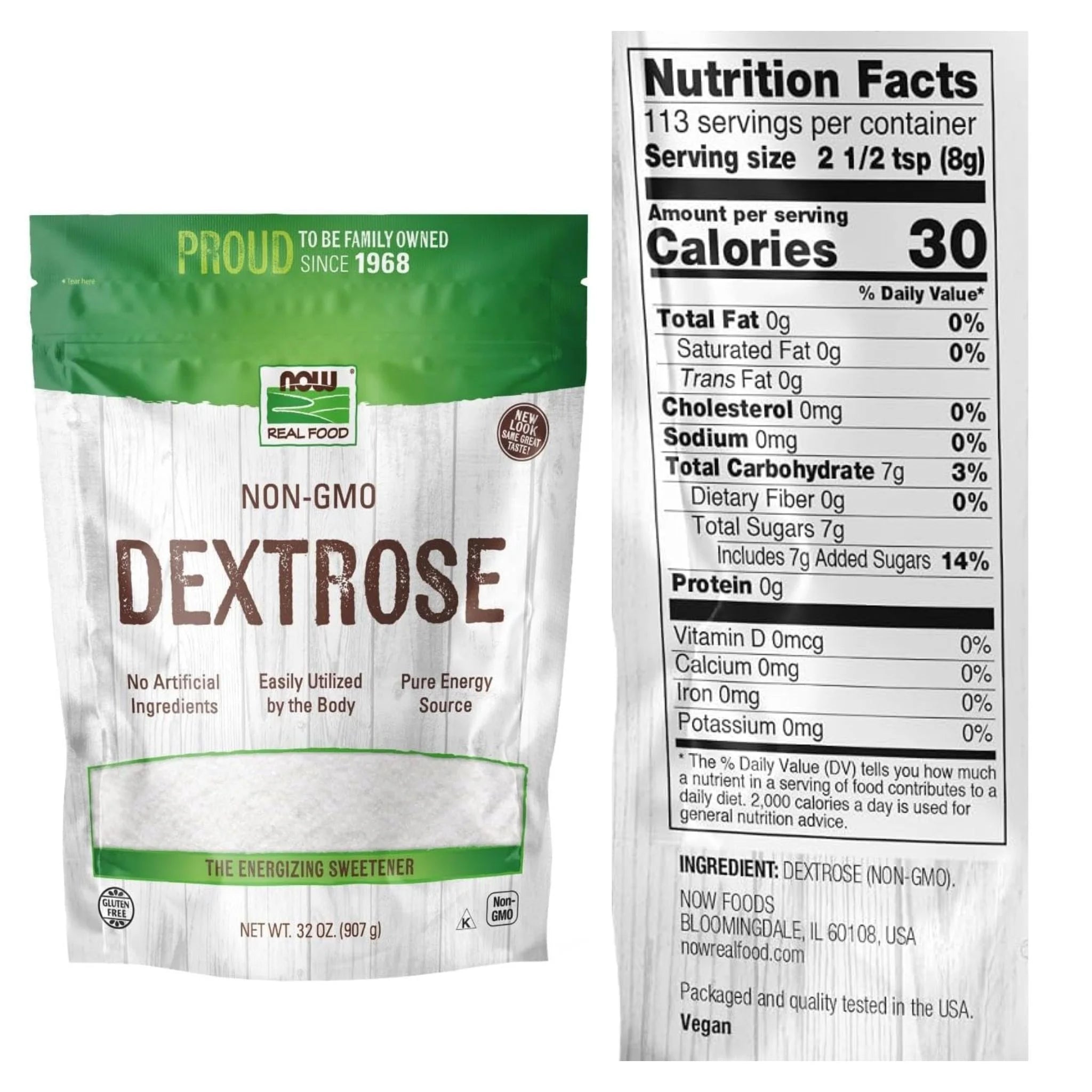 NOW Dextrose 907g